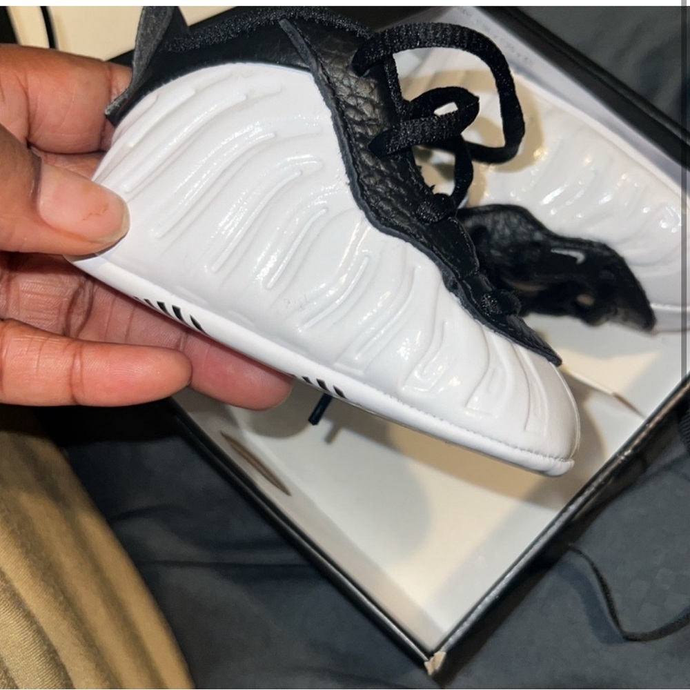 Black and White Baby Sneakers